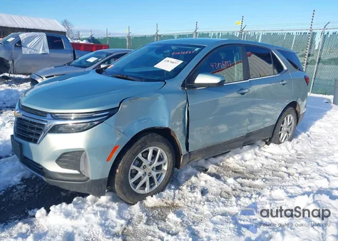 2022 Chevrolet Equinox Awd Lt from USA, damaged, VIN 2GNAXUEV9N6107680